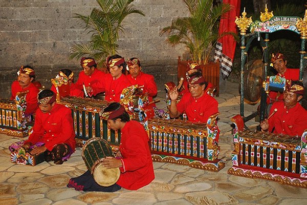 Balinese musicians