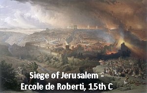 painting of the Siege of Jerusalem